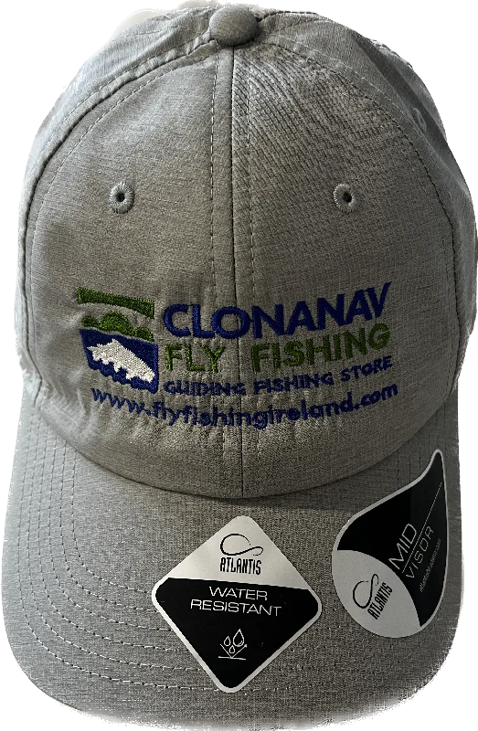 Fishing hook rust proof-Clonanav Water Resistant Cap - Grey