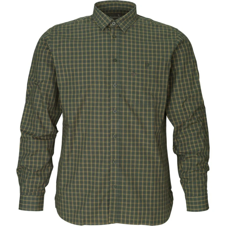 Fishing line durable control-Seeland Warwick Shirt - Pine Green Check