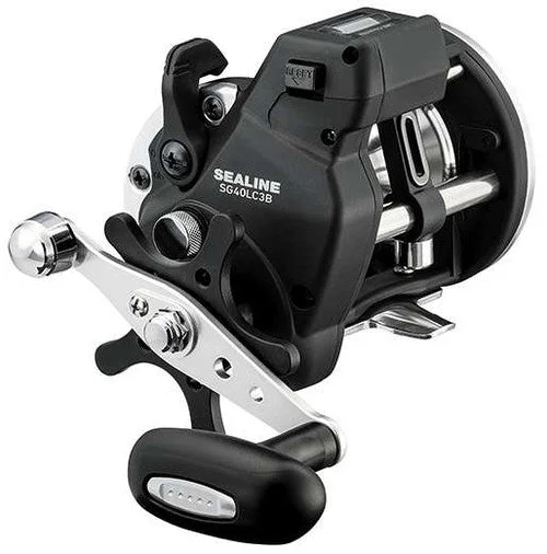 Fishing tackle stackable case-Daiwa SL20LC3BLW Sealine SL-3B Line Counter Reel