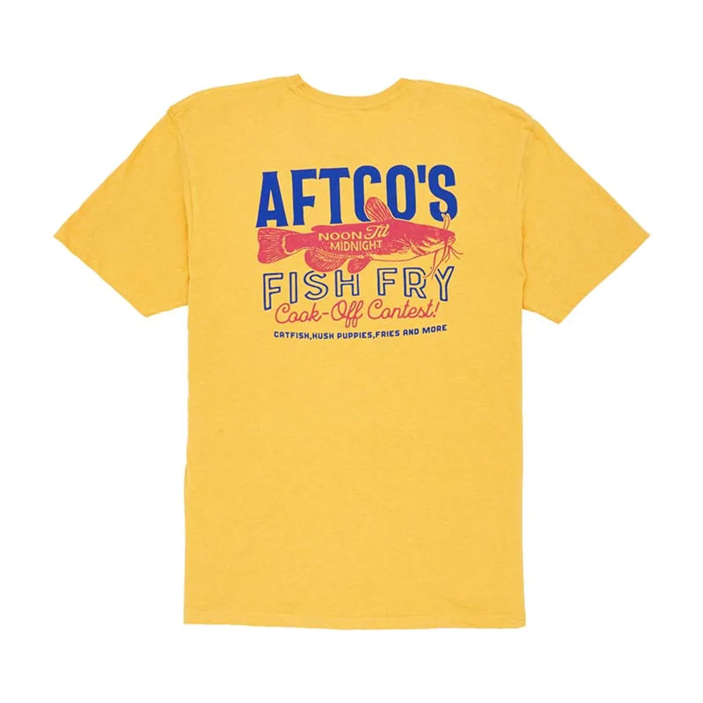 Fishing line cast support-Aftco Cook-Off Short Sleeve