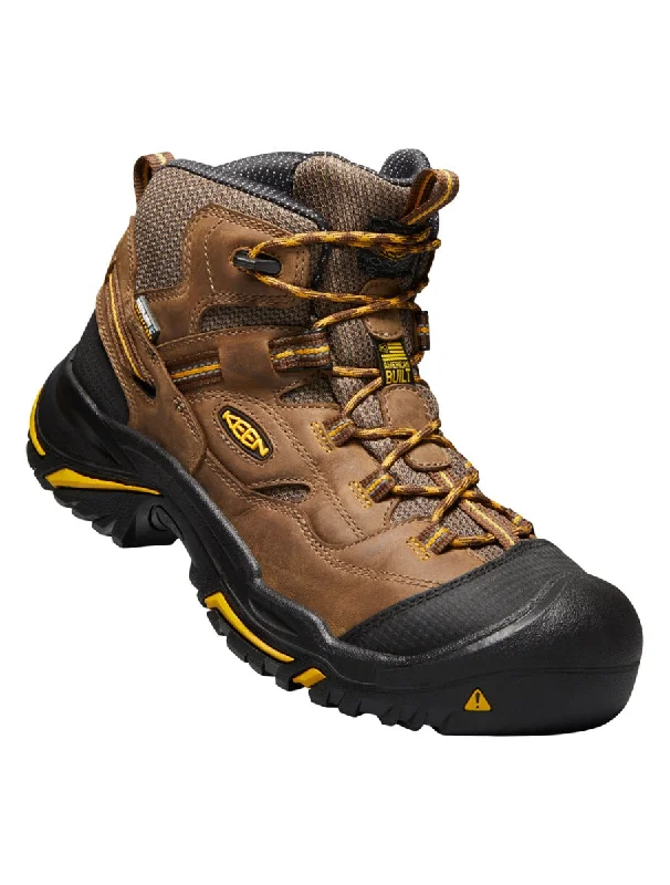 Fishing rod boat combo-Men's Braddock Mid Steel Toe Waterproof Boot