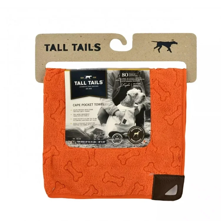 Fishing tackle multi-layer-Pet Cape Towel - Orange