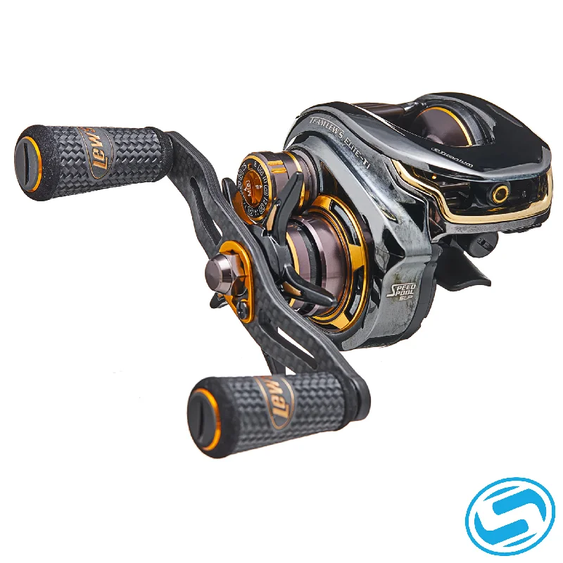 Fishing tackle rigid case-Lew's Elite-TI Casting Reel