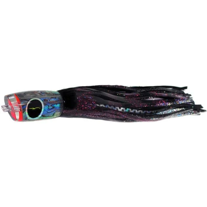 Fishing tackle insulated bag-Black Bart Mini 1656 Angle Medium Tackle Lure - Purple/Black Dot