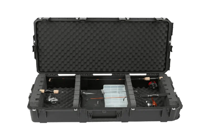 Fishing tackle travel case-SKB iSeries 4217 Small Watertight Ice Fishing Case 7.5" Deep