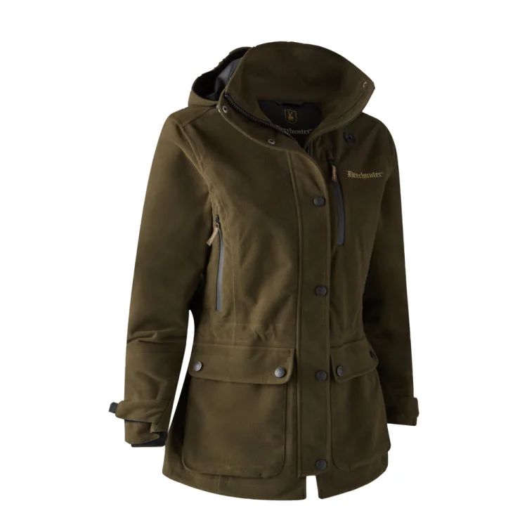 Fishing bait live bag-Deerhunter Ladies Gabby Jacket - Peat