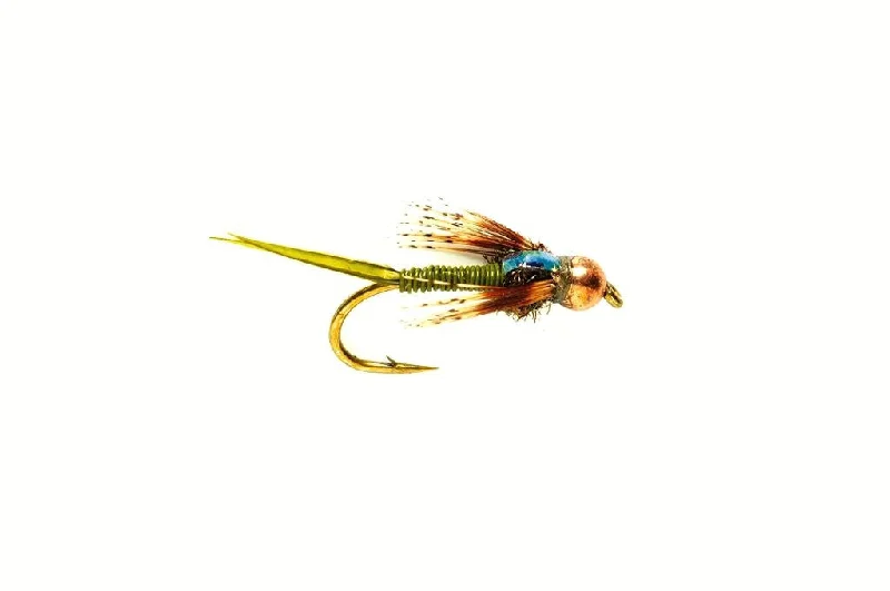 Fishing bait live mount-COPPER JOHN OLIVE