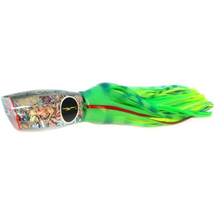 Fishing rod telescopic mount-Black Bart Braziliano Heavy Tackle Lure - Glow/Green Chartreuse