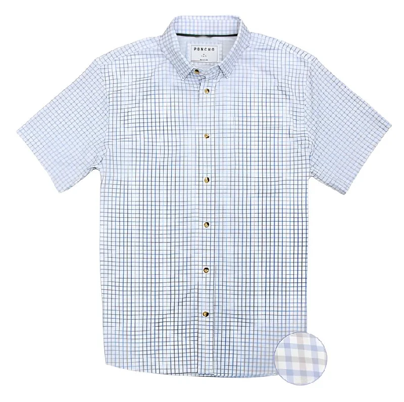 Fishing line color coded-Poncho The Jubilee Short Sleeve Shirt