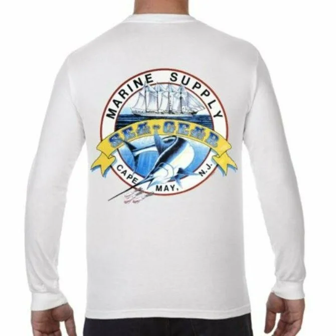 Fishing line cast hold-Sea Gear - Swordfish Long Sleeve