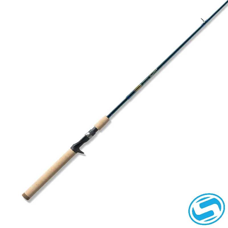 Fishing reel quick control-St. Croix Triumph Inshore Full Cork Casting Rod