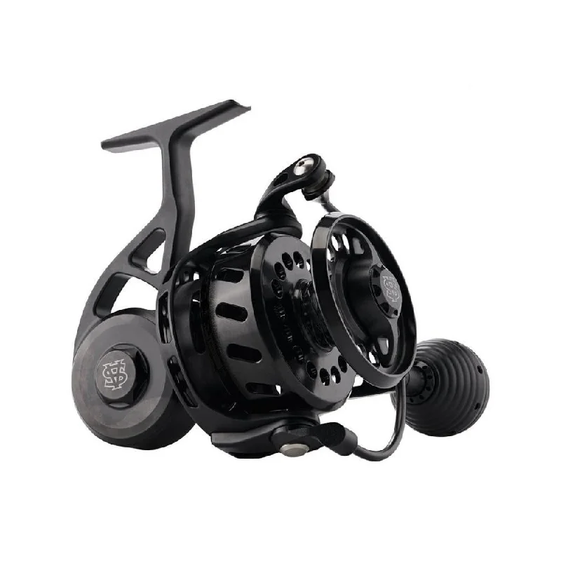 Fishing net collapsible-Van Staal  VR150B Black Bailed Series Spinning Reel w/FREE BRAID.