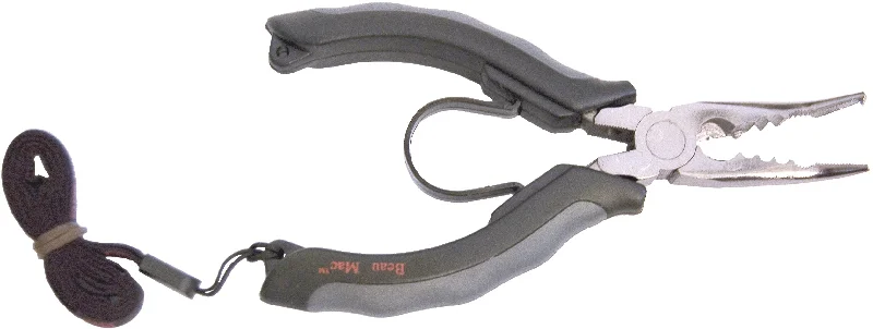 Fishing tackle side carry-Beau Mac Bent Nose Pliers