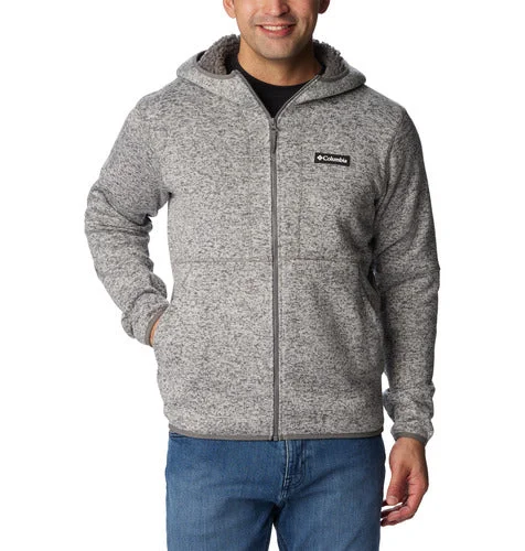 Fishing sonar portable-Columbia Men's Sweater Weather Full Zip Hoodie