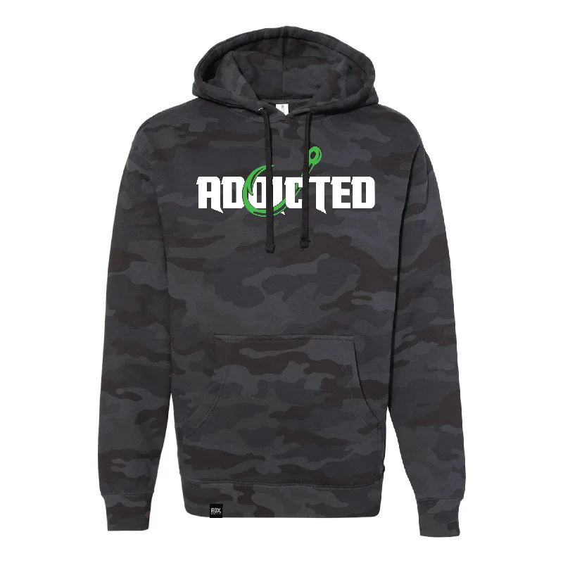 Fishing rod bank strap-Addicted Stealth Hoodie