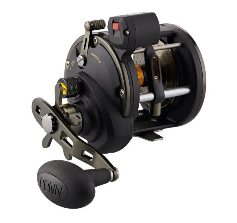 Fishing line thin tension-Penn Squall II 30 Level Wind / Line Counter Multiplier Sea Fishing Reel - 1545930