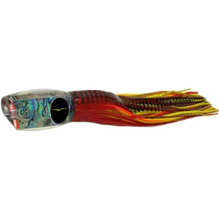 Fishing tackle mesh bag-Black Bart Blue Breakfast Heavy Tackle Lure - Red Tiger/Yellow Tiger