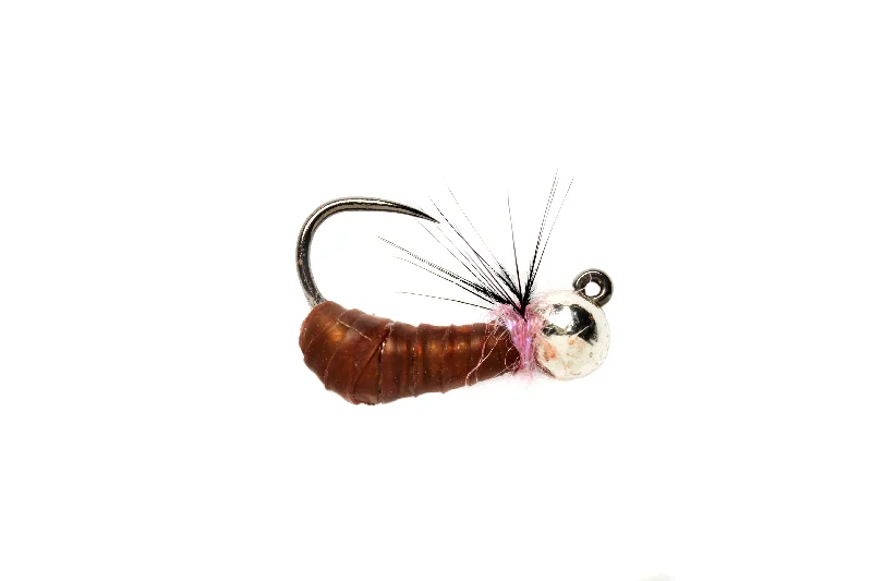 Fishing rod kayak mount-CROSTON'S CASED CADDIS JIG BACK LARGE BARBLESS