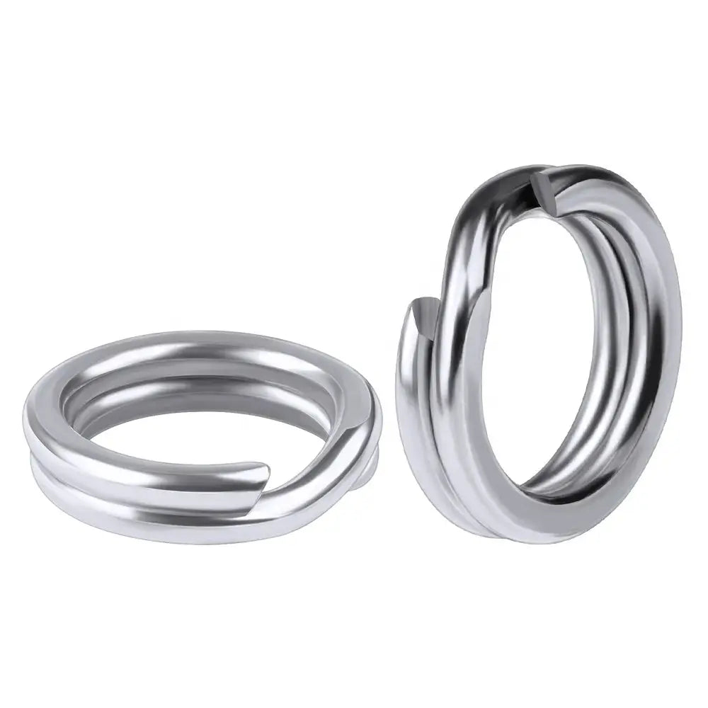 Fishing hook durable point-Lureswholesale®  304 Stainless Steel Flattening Ring