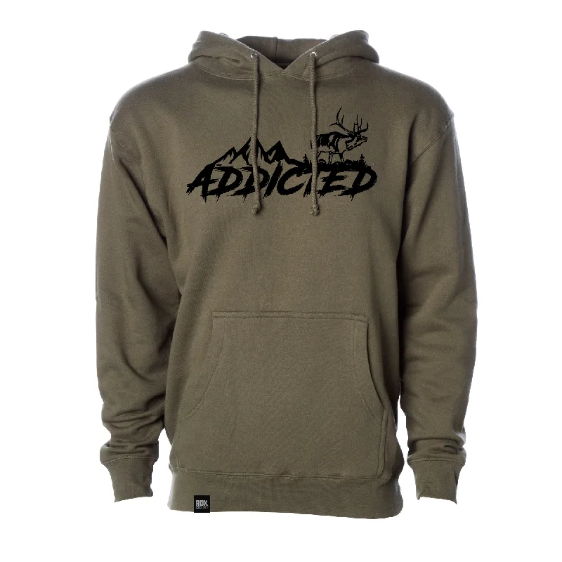 Fishing reel smooth control-Addicted Hunting Hoodie