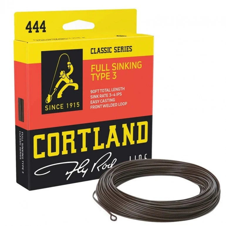 Fishing rod telescopic combo-Cortland Classic Full Sinking Type 3