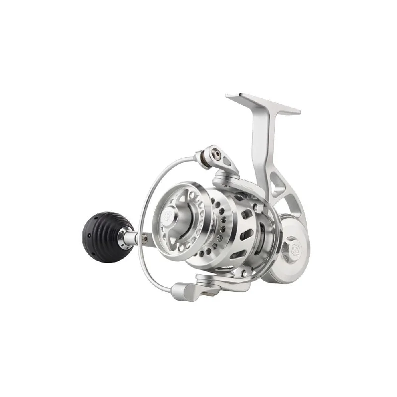 Fishing rod vertical rack-Van Staal  VR201 Silver Bailed Series Spinning Reel w/FREE BRAID