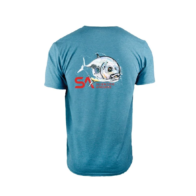 Fishing line low friction-SA T-Shirt Keene Permit