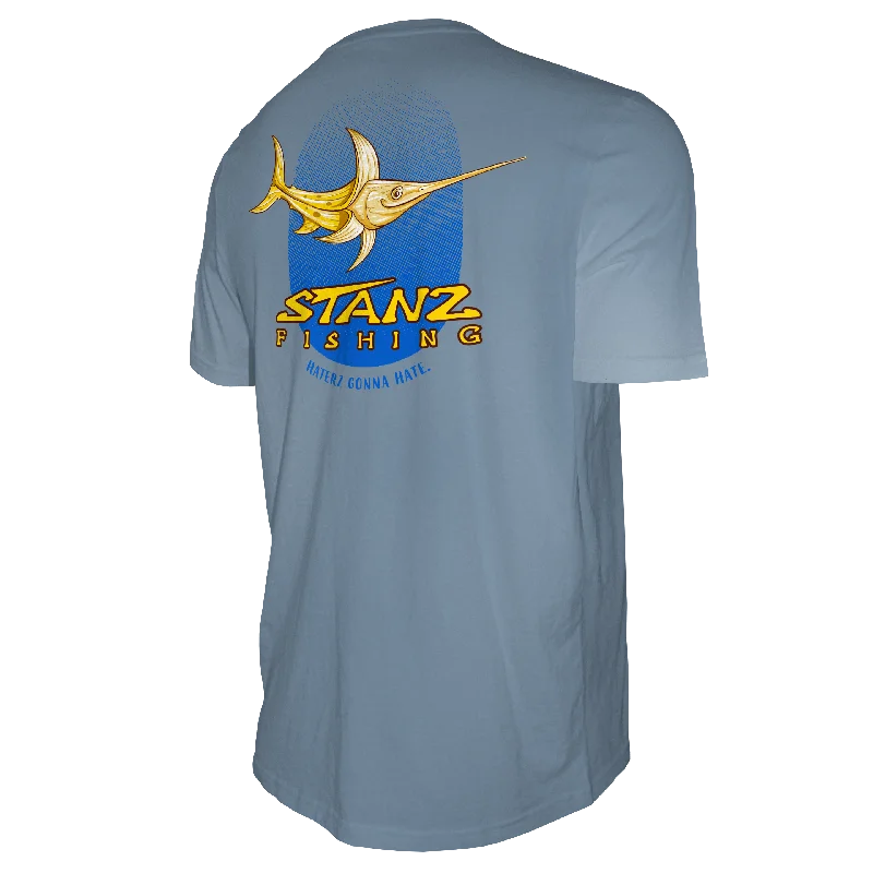 Fishing reel quick power-Men's Short Sleeve Tee - STANZ Banana Sword