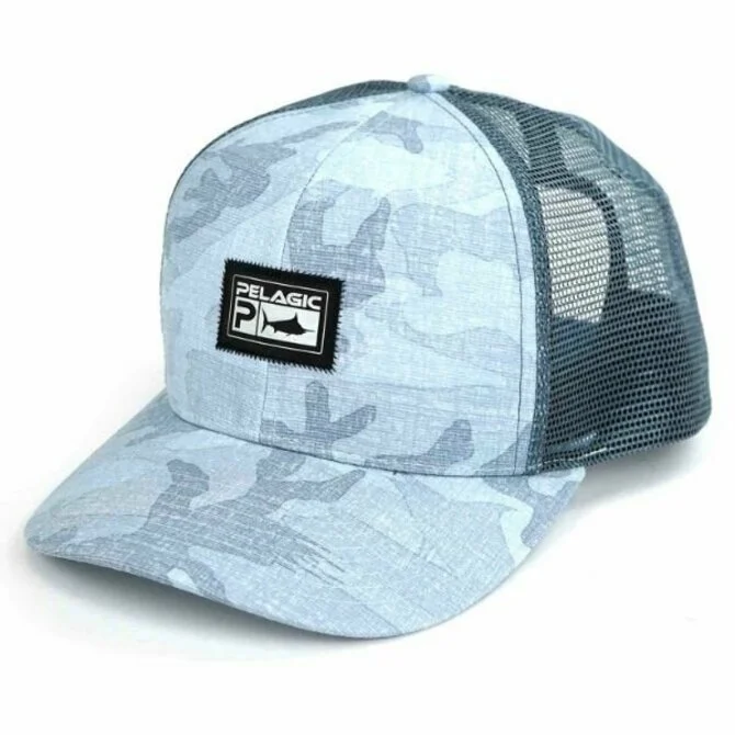 Fishing line durable control-Pelagic- Pursuit Fish Camo Hat