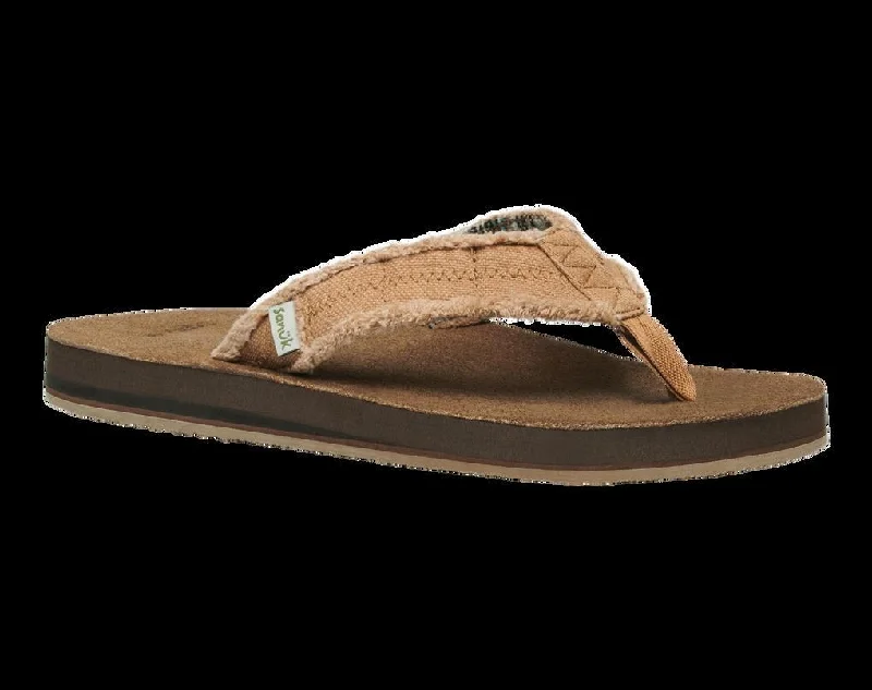 Fishing rod pier mount-Men's Fraid Not ST Flip Flops