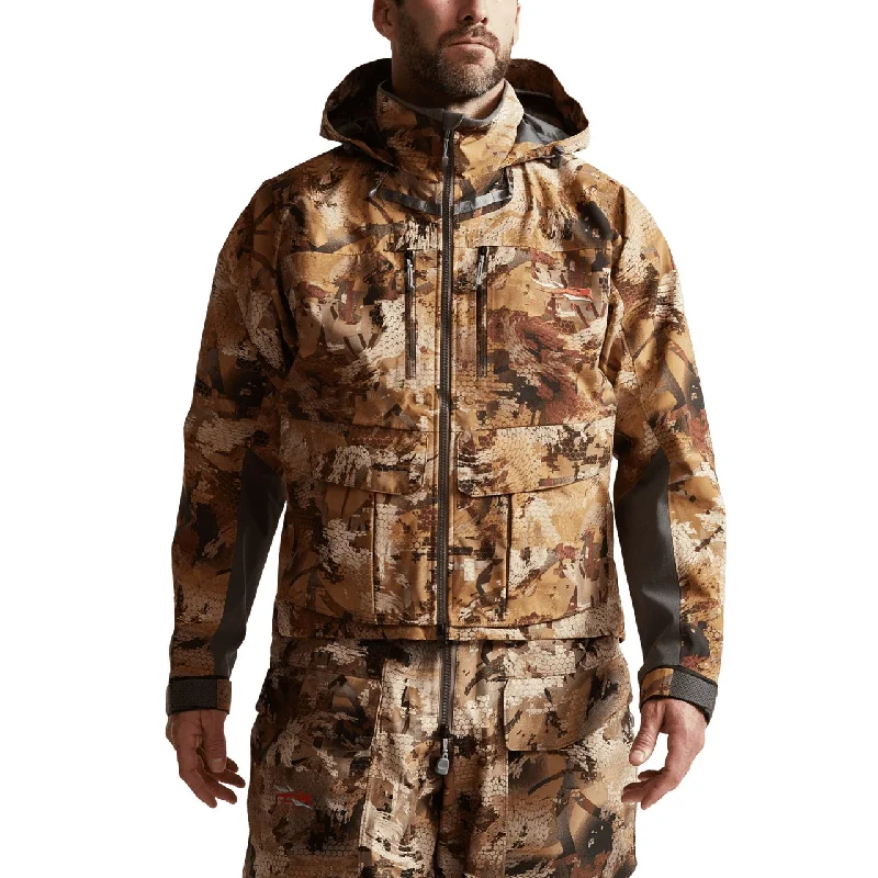 Fishing reel precision reach-'Sitka' Men's Delta Pro Wading WP Jacket - Waterfowl : Optifade Waterfowl Marsh