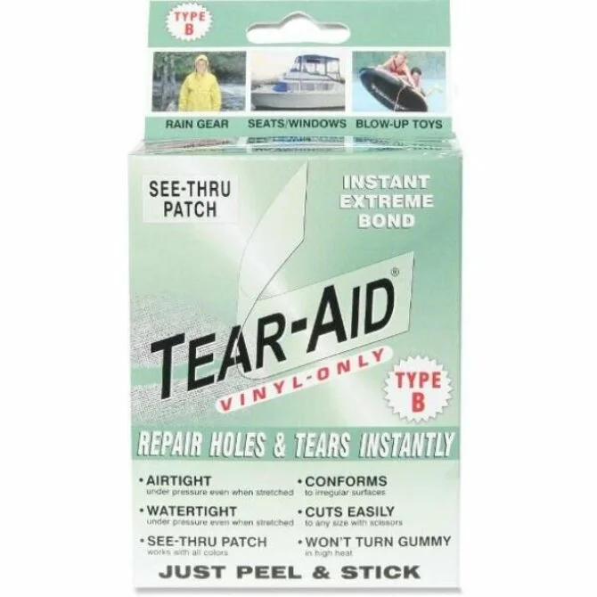 Fishing bait scent pouch-Tear-Aid - Vinyl Repair Patch Kit Type B