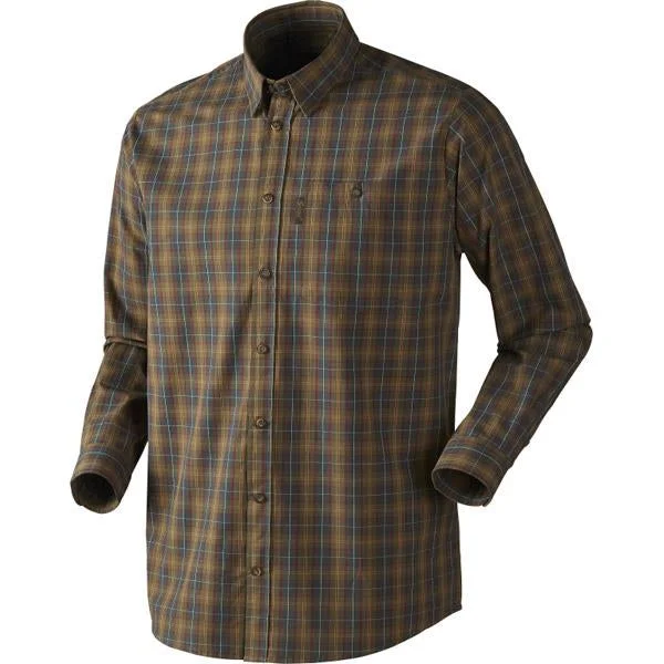 Fishing reel high hold-Seeland Kensington Shirt - Duffel Green Check