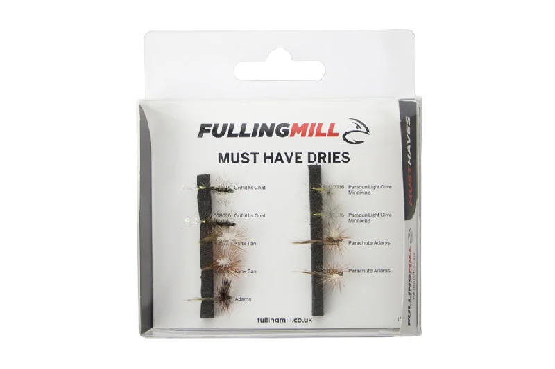 Fishing tackle rigid pouch-FULLING MILL MUST HAVE DRIES