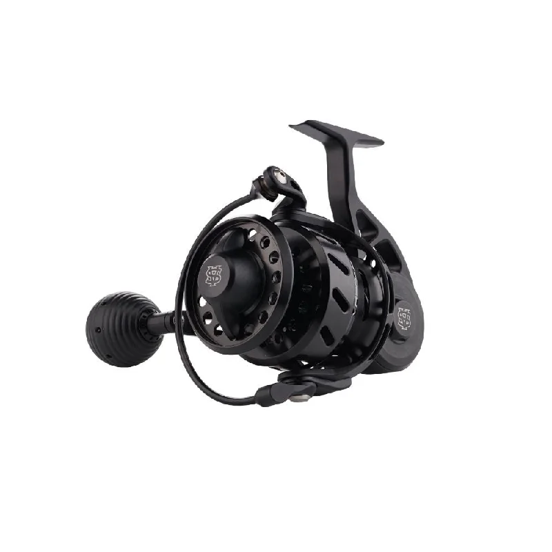 Fishing line color coded-Van Staal VR151B Left Handed Spinning Reel - Black w/FREE BRAID.