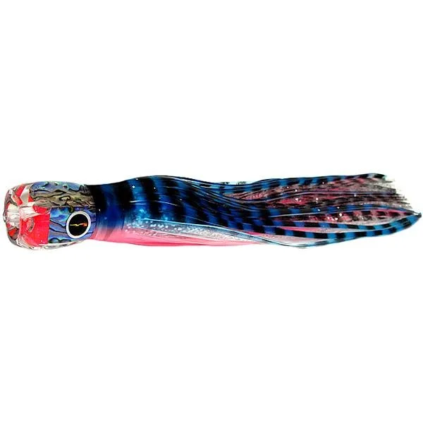 Fishing line cast stability-Black Bart Cabo Prowler Light Tackle Lure - Blue Pink Tiger/Silver Tiger