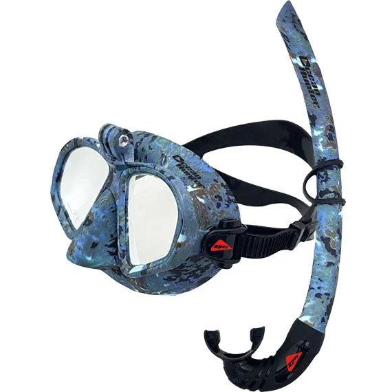 Fishing hook rust resistant-Ocean Hunter Chameleon GP Mask/Snorklel Set