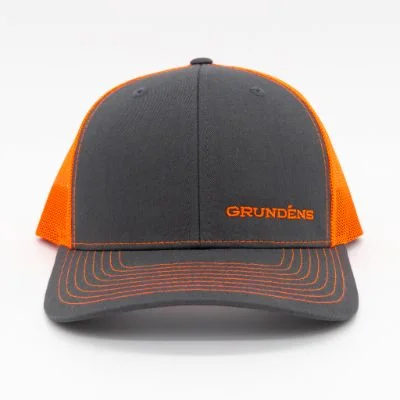 Fishing tackle padded holder-Grundens - Offset Embroidered Logo Hat