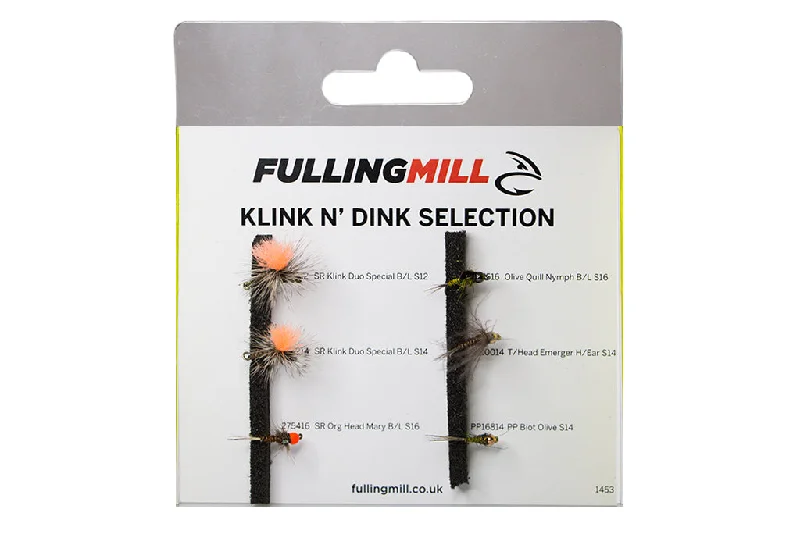 Fishing line high cast-FULLING MILL GRAB A PACK - KLINK N' DINK SELECTION