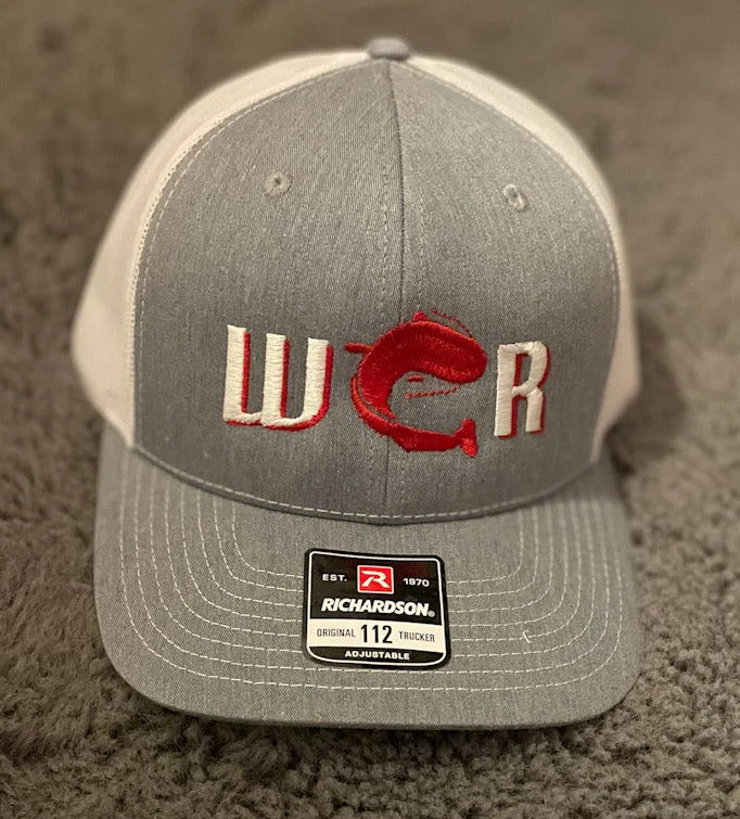 Grey & white WCR logo