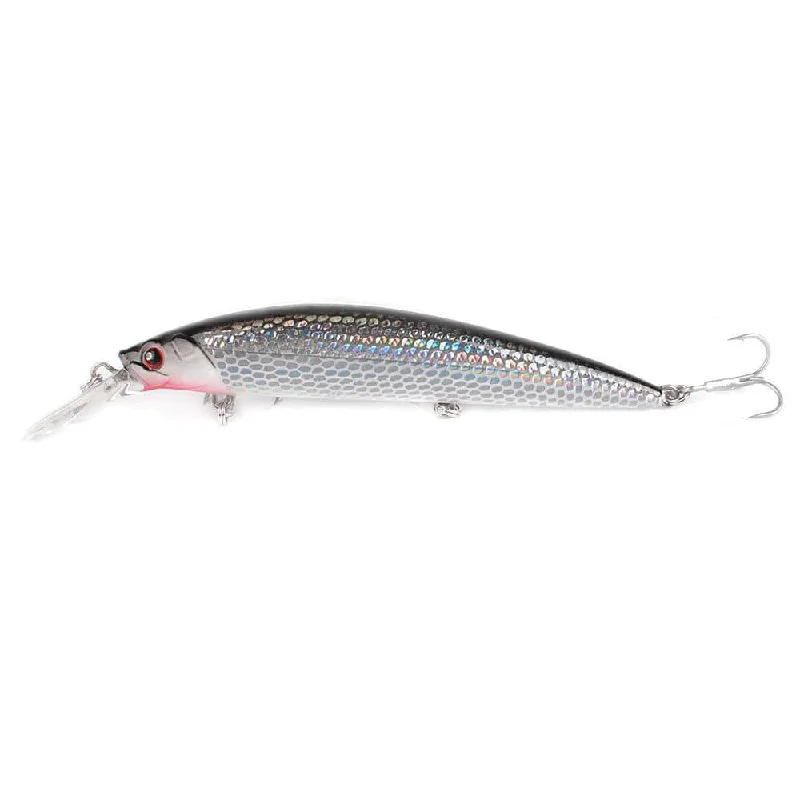 Fishing line cast enhancer-Dr.Fish Saltwater Minnow Lure 4.3'' 1.38oz