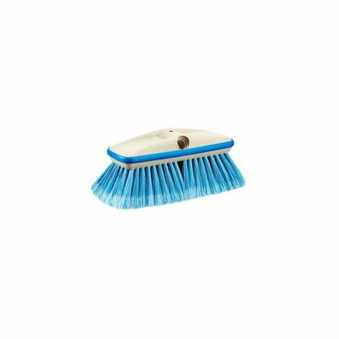 Fishing bait mixing bowl-Star Brite - Medium Premium Wash Brush W/Bumper-blue