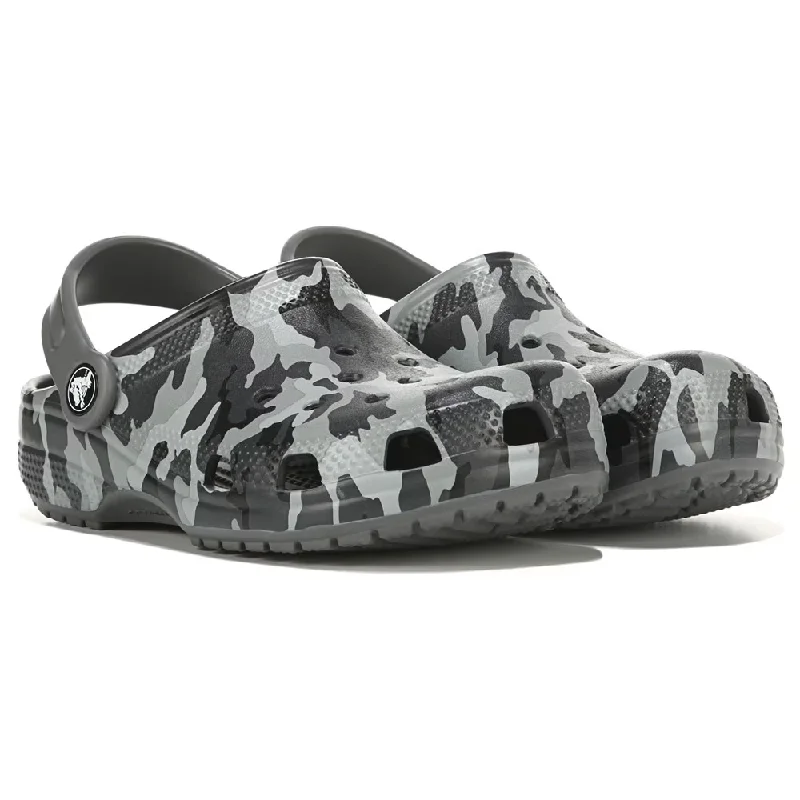 Fishing bait live mount-Kids' Classic Camo Clog