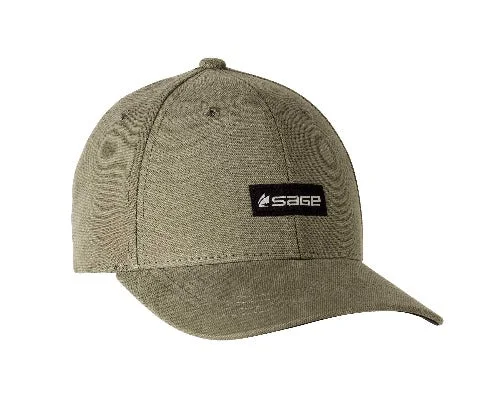 Fishing reel fast gear-Sage 6 Panel Logo Hat