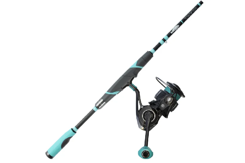 Fishing reel durable gear-Toadfish 3000 Elite Carbon Spinning Reel & Rod