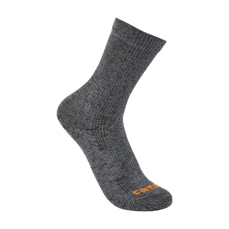 Fishing tackle rigid tray-Carhartt® Men's Lightweight Durable Nylon Blend Crew Sock SC9980M