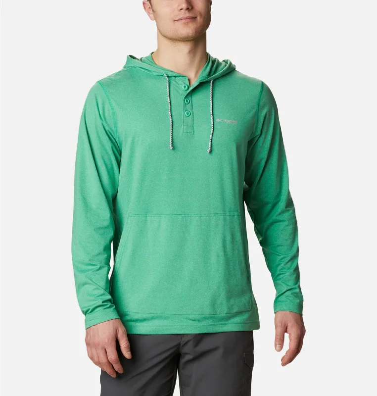 Fishing line high control-Men's Slack Tide Henley Hoodie