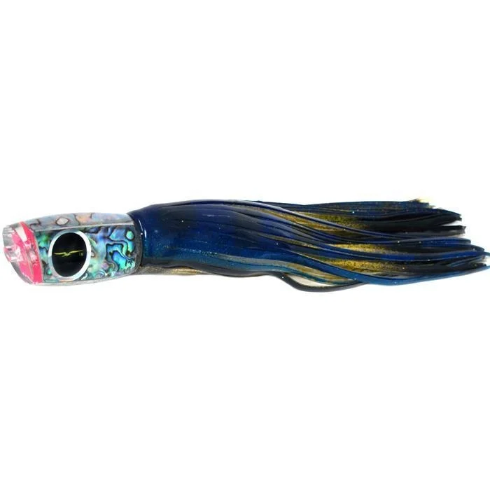 Fishing line tangle resistant-Black Bart Mini 1656 Angle Medium Tackle Lure - Yellowfin/Silver Gold Black