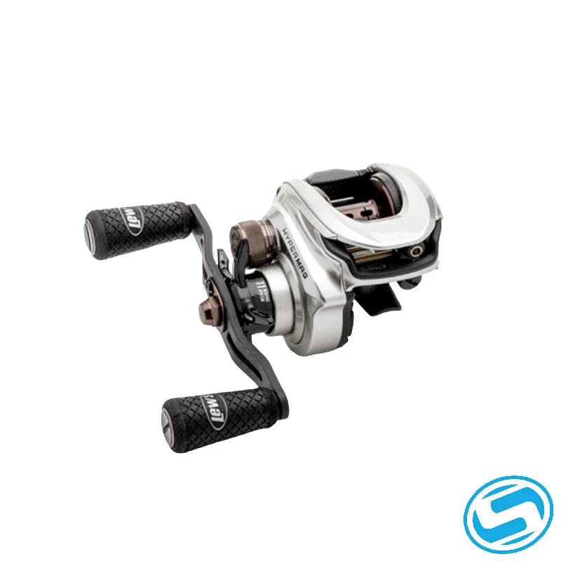 Fishing rod pier holder-Team Lew's HyperMag Baitcaster Reel