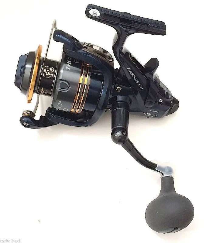 Fishing line smooth hold-Shimano Thunnus CI4 TU-4000CI4 Spinning Reel